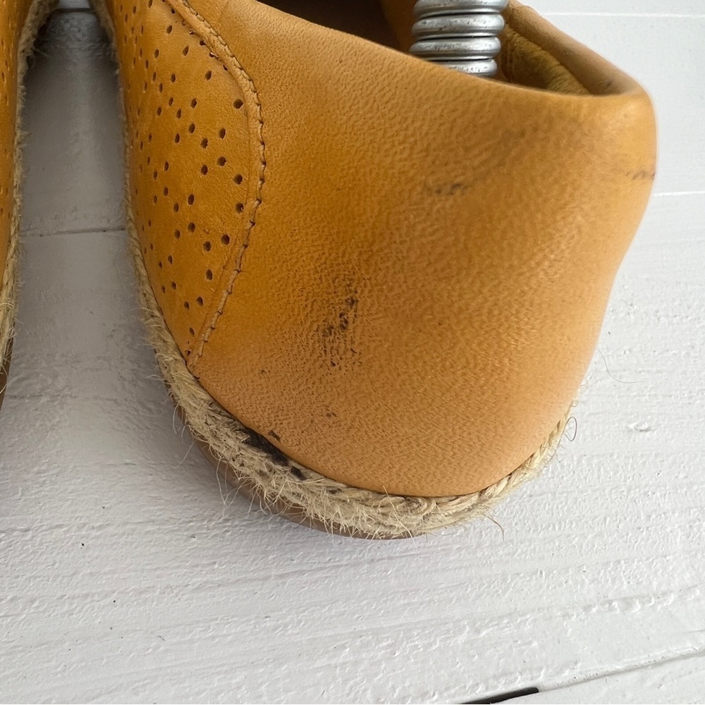 Clarks Collection Yellow Slip On Espadrilles Women's 5.5 M Flats 261344764030 - Picture 9 of 9